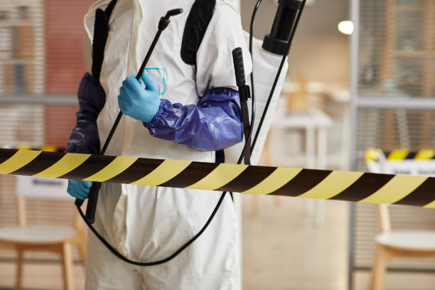 Professional Infectious Disease Decontamination technician working in Farmington, PA